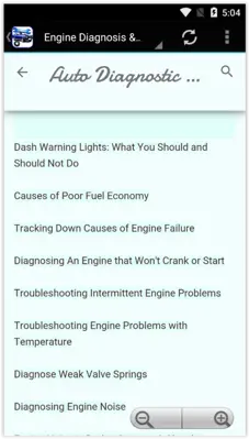 auto diagnostic car diagnostic android App screenshot 5